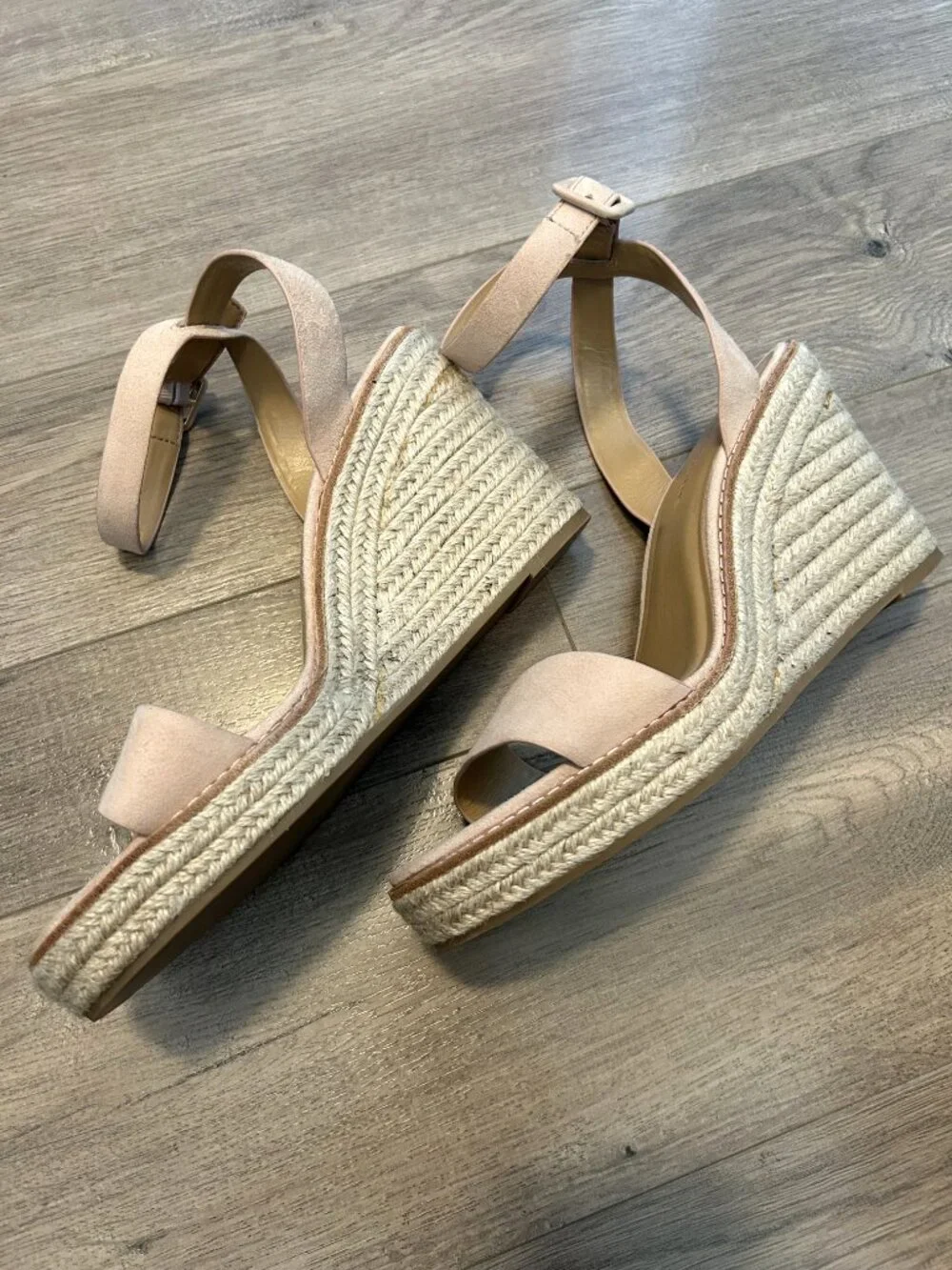 NWOT Banana Republic Espadrille wedge sandals, size 10